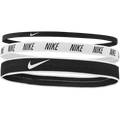 Nike Headbands 3-Pack-Black/White product image 1, provided for visual reference and product detail review