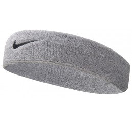 Nike Swoosh Headband - Gray - Style NNN07051 product image 1, provided for visual reference and product detail review