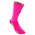 Adidas Alphaskin Crew Socks- Hot Pink product image 1, provided for visual reference and product detail review