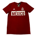 Adidas Mexico Bar T-Shirt (Burgandy) product image 1, provided for visual reference and product detail review