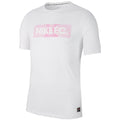 NIKE F.C. DRI-FIT T-Shirt - PINK//WHITE product image 1, provided for visual reference and product detail review