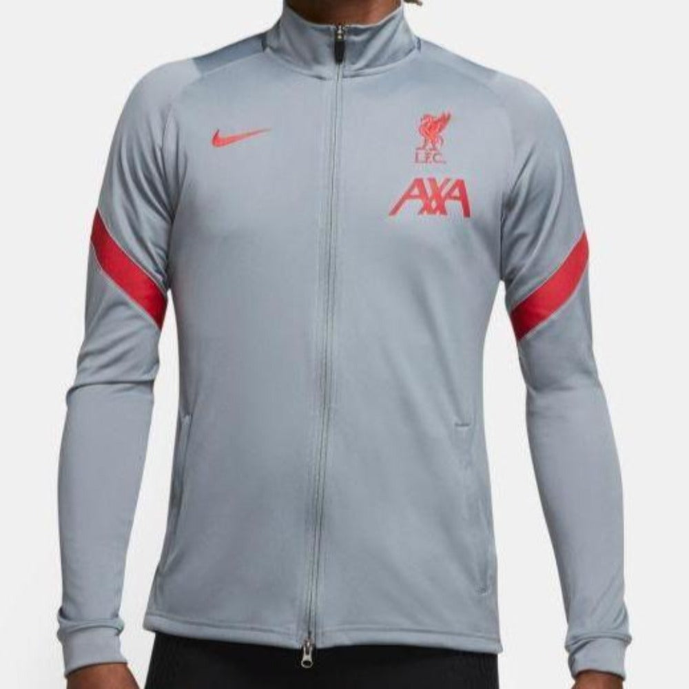 Nike Liverpool FC Strike Men Knit Soccer Track Jacket product image 2, provided for visual reference and product detail
