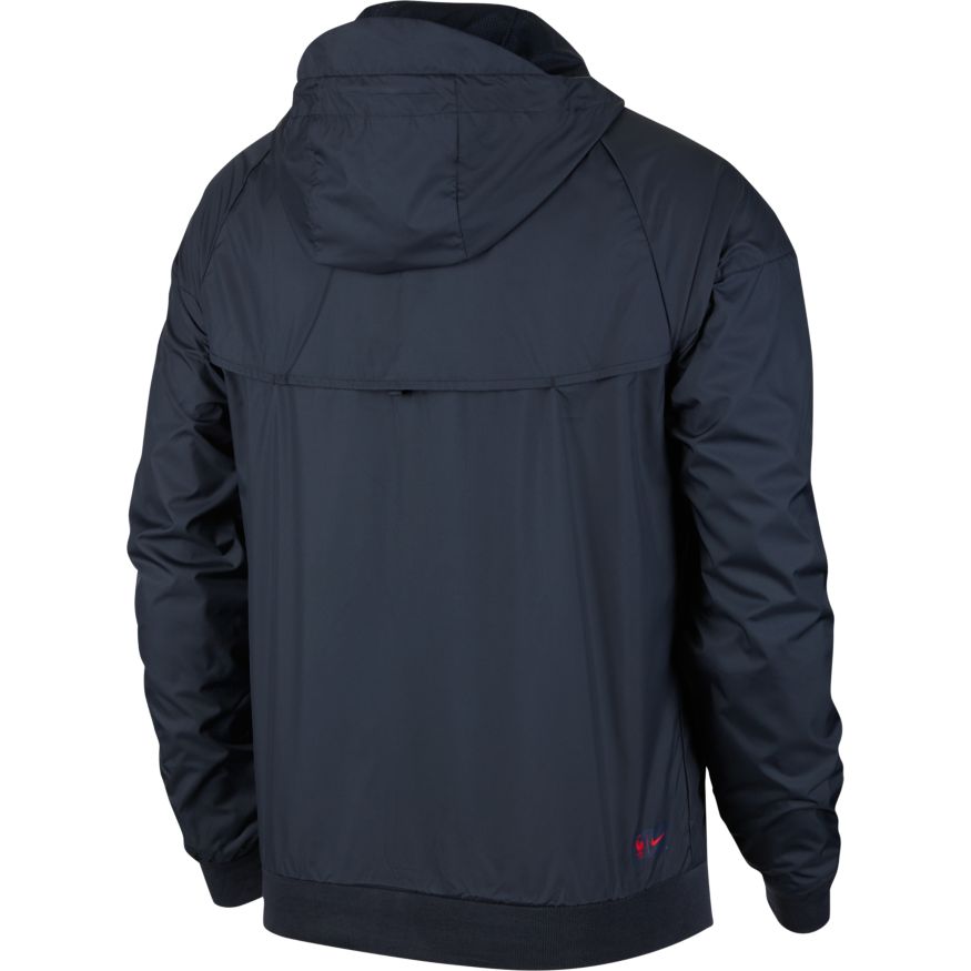 Nike Men France Windrunner Woven Jacket - Nevy product image 2, provided for visual reference and product detail review