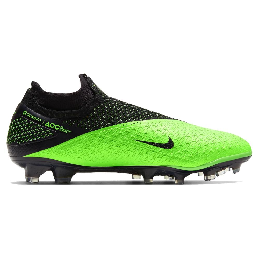 Nike Phantom Vision 2 Elite Dynamic Fit FG - Black/Mtlc-Green product image 3, provided for visual reference and product