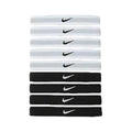 Nike Sports Hair Bands 9 Pk - Black/White product image 1, provided for visual reference and product detail review