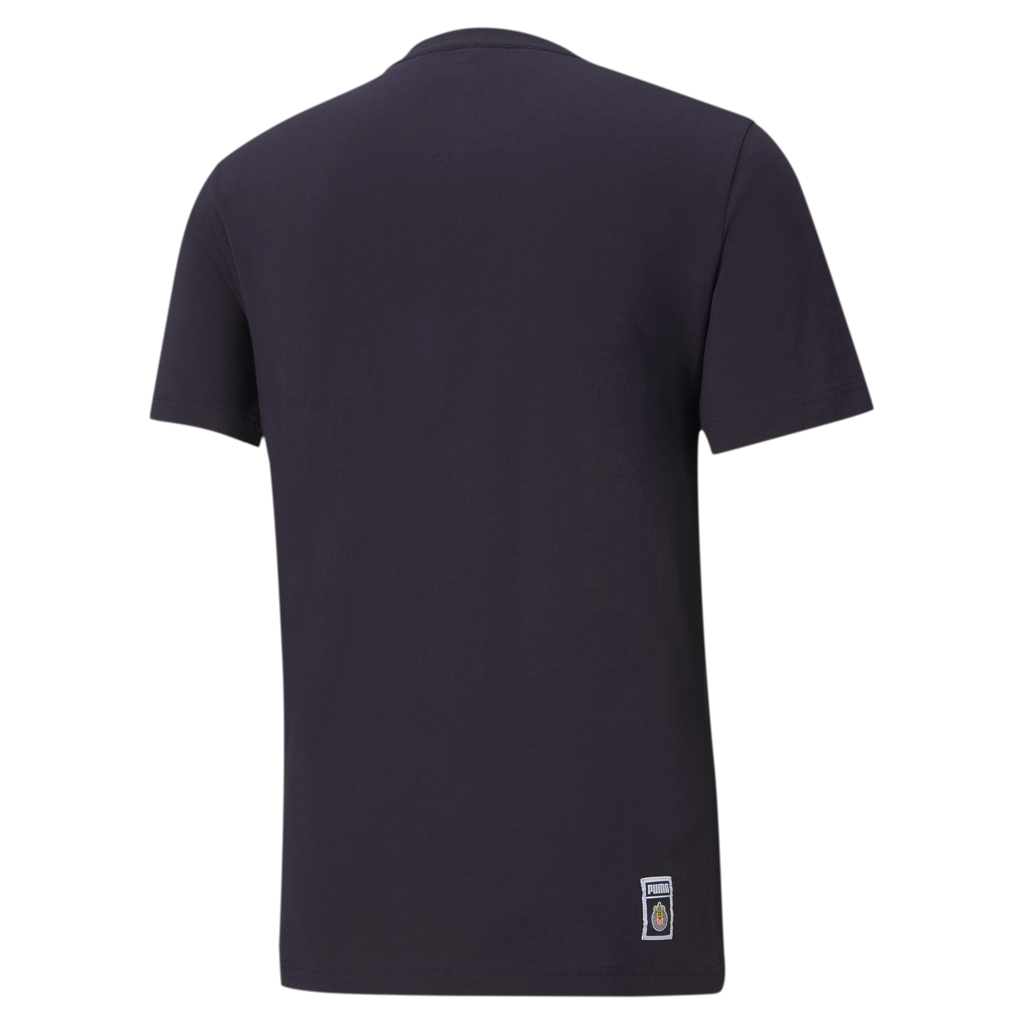 PUMA Men Chivas Culture T-Shirt - Navy product image 2, provided for visual reference and product detail review