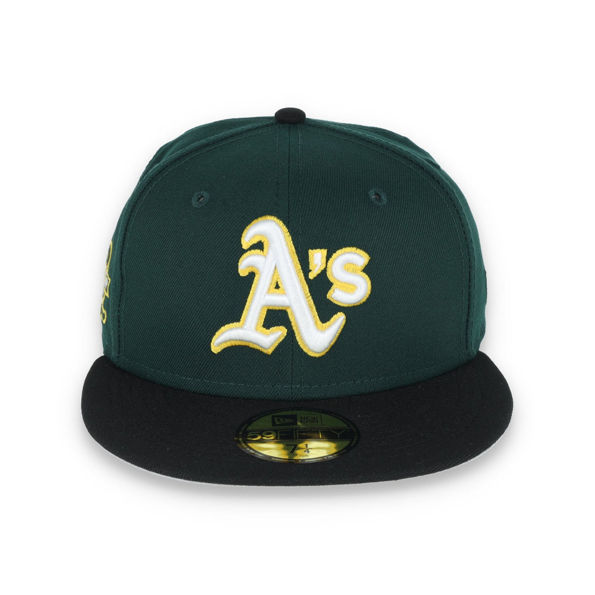 New Era Oakland Athletics 30Th Anniversary Side Patch 59Fifty Fitted- Green product image 2, provided for visual reference