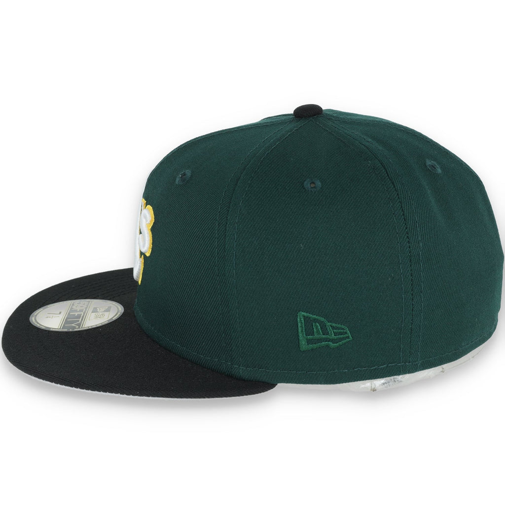 New Era Oakland Athletics 30Th Anniversary Side Patch 59Fifty Fitted- Green product image 4, provided for visual reference