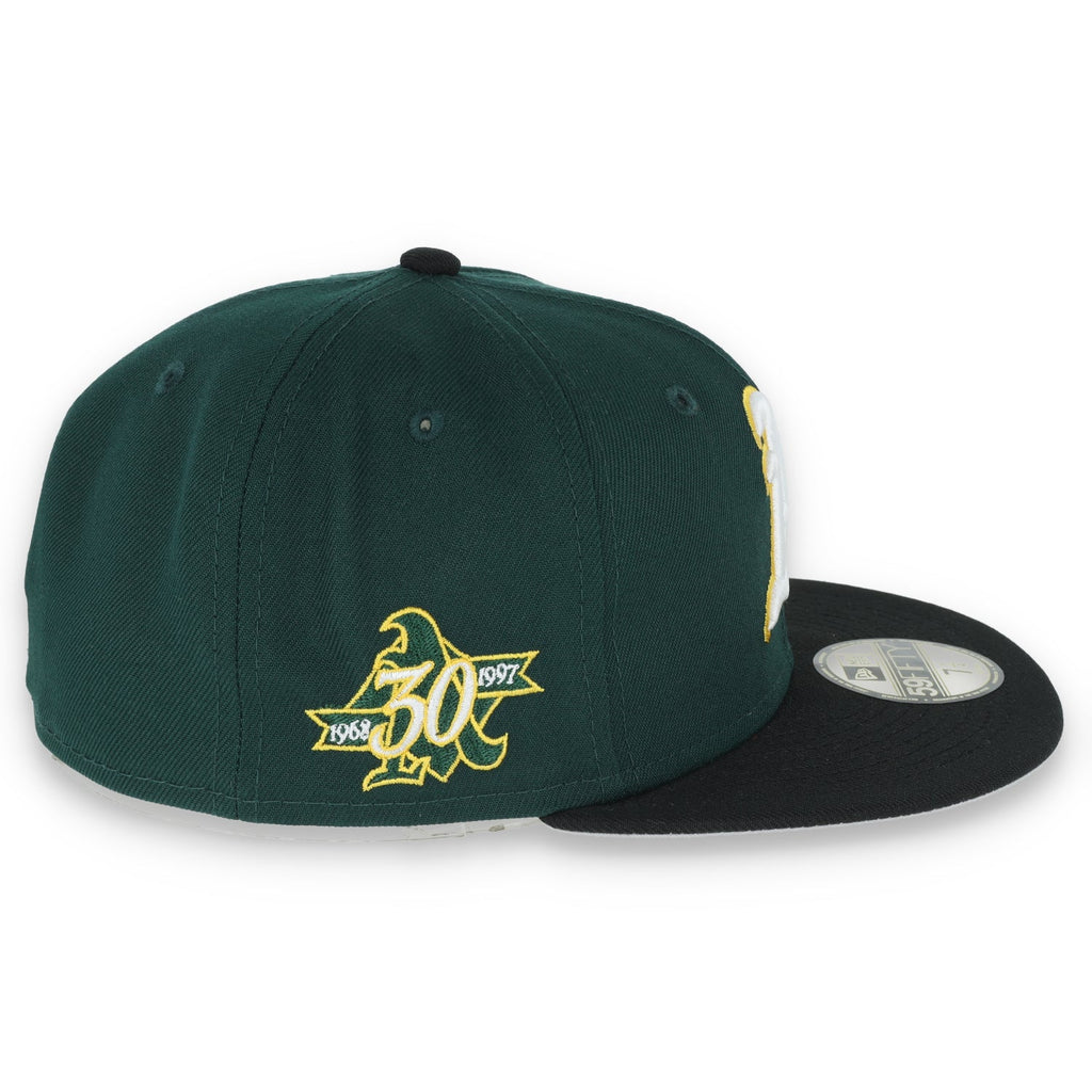New Era Oakland Athletics 30Th Anniversary Side Patch 59Fifty Fitted- Green product image 6, provided for visual reference