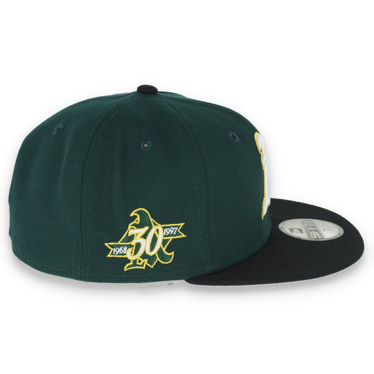 New Era Oakland Athletics 30Th Anniversary Side Patch 59Fifty Fitted- Green product image 6, provided for visual reference