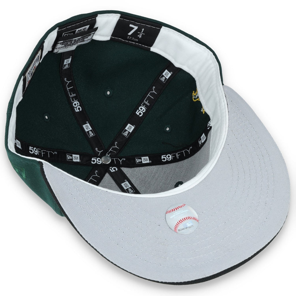New Era Oakland Athletics 30Th Anniversary Side Patch 59Fifty Fitted- Green product image 7, provided for visual reference