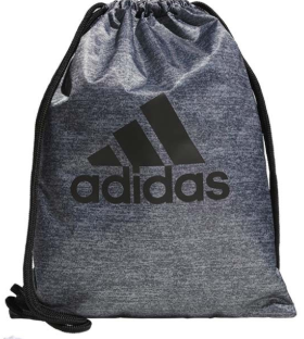 Adidas Tournament III Sackpack- Grey product image 1, provided for visual reference and product detail review