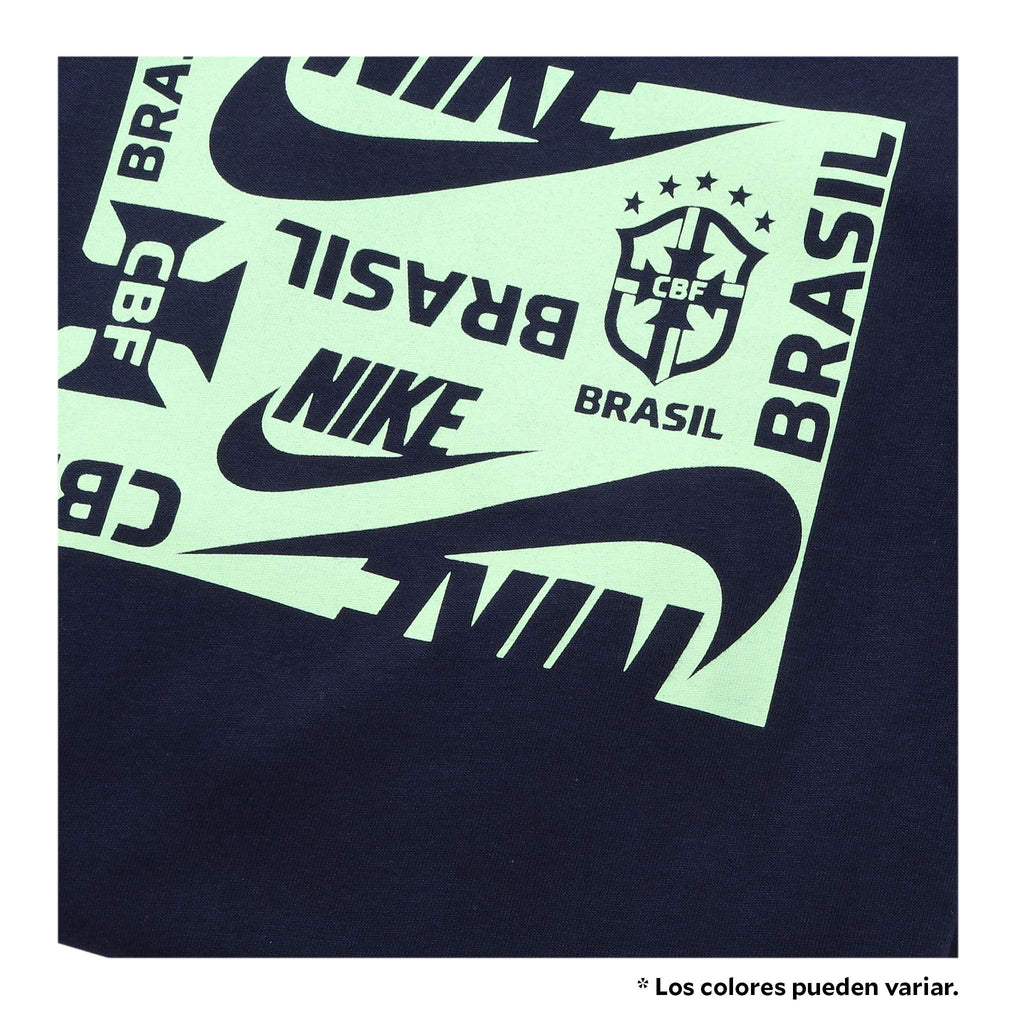 Nike Men Brazil Graphic T-Shirt product image 3, provided for visual reference and product detail review