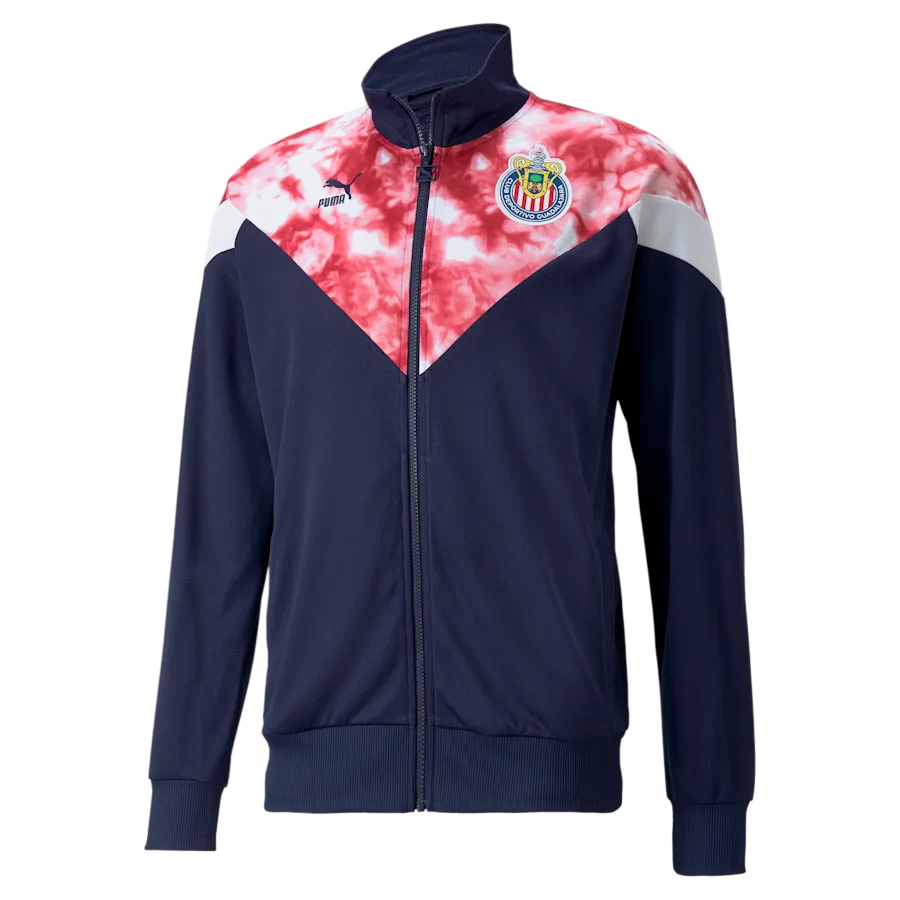 Puma Men Chivas Iconic MCS Mesh Soccer Track Jacket product image 1, provided for visual reference and product detail review