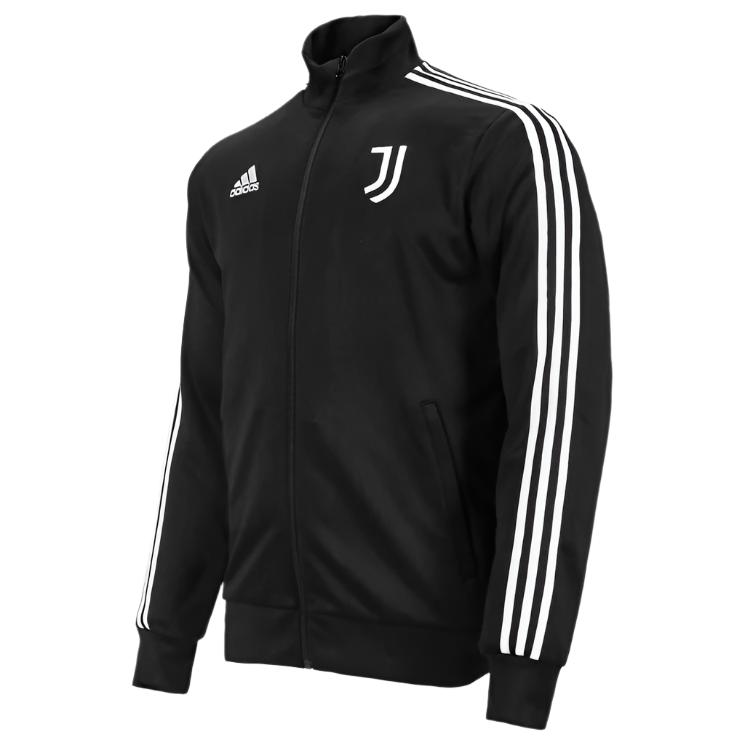 ADIDAS JUVENTUS 3S TRACK TOP JACKET-Black/White product image 1, provided for visual reference and product detail review