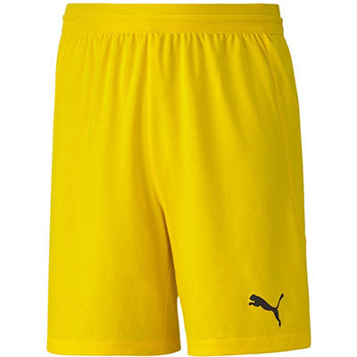 Puma Teamfinal 21 Knit Shorts-Yellow product image 1, provided for visual reference and product detail review
