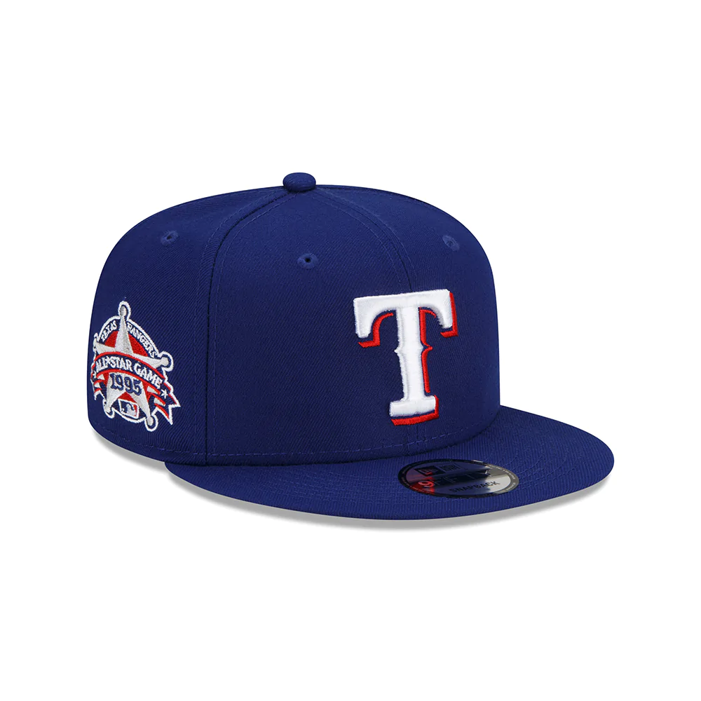 New Era Texas Rangers 1995 All Star Game Side Patch 9FIFTY Snapback product image 1, provided for visual reference and