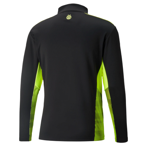 Puma BVB Quarter-Zip Training Men Soccer Top product image 2, provided for visual reference and product detail review