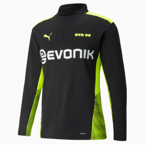 Puma BVB Quarter-Zip Training Men Soccer Top product image 1, provided for visual reference and product detail review