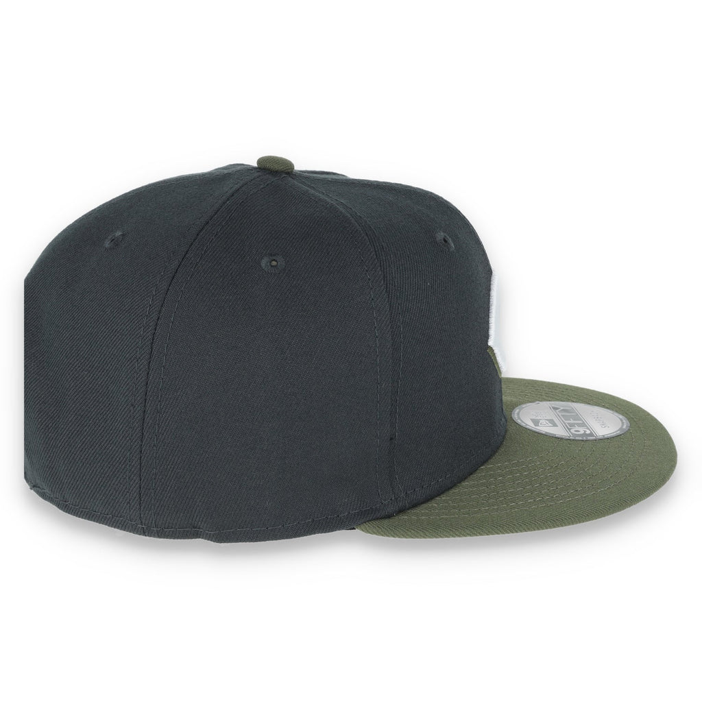New Era Cincinnati Reds 2-Tone Color Pack 9FIFTY Snapback Hat- Grey/Olive product image 6, provided for visual reference and