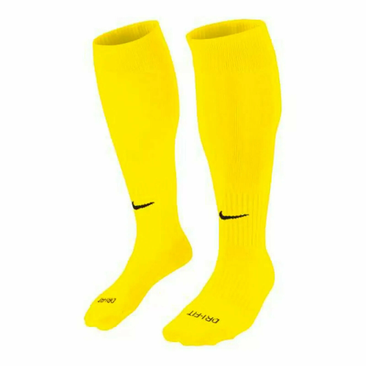 Nike Classic 2 Cushioned Over-the-Calf Socks-Yellow product image 1, provided for visual reference and product detail review