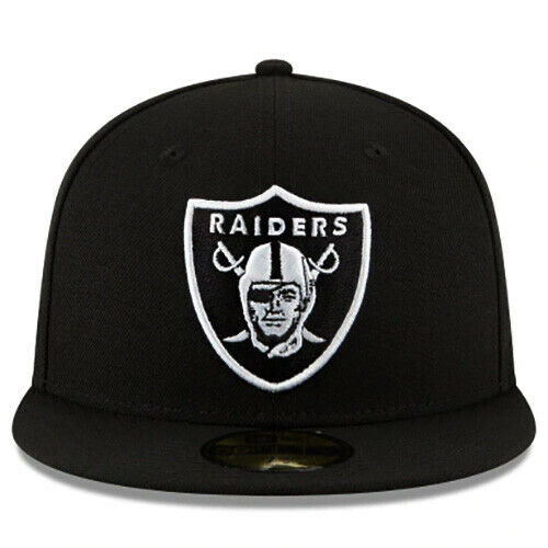 New Era Las Vegas Raiders Xviii Superbowl Patch 59Fifty Fitted Hat product image 2, provided for visual reference and