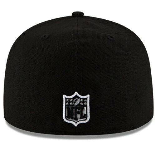 New Era Las Vegas Raiders Xviii Superbowl Patch 59Fifty Fitted Hat product image 5, provided for visual reference and