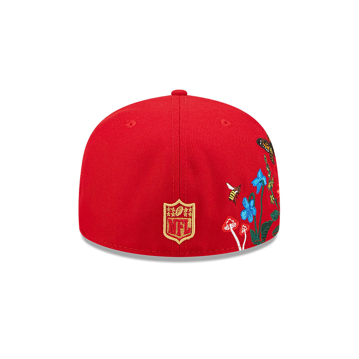 New Era San Francisco 49Ers Blooming 59Fifty Fitted Hat product image 4, provided for visual reference and product detail