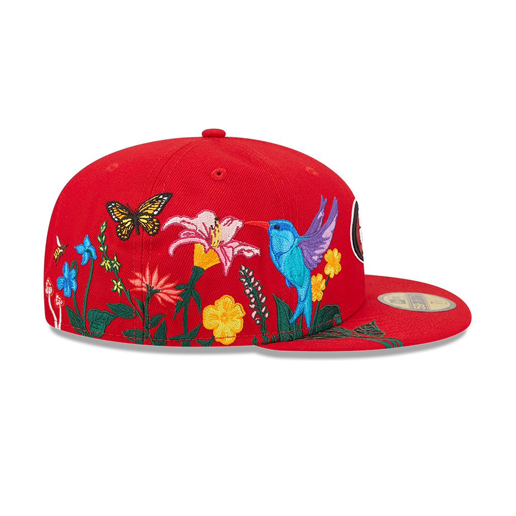 New Era San Francisco 49Ers Blooming 59Fifty Fitted Hat product image 5, provided for visual reference and product detail