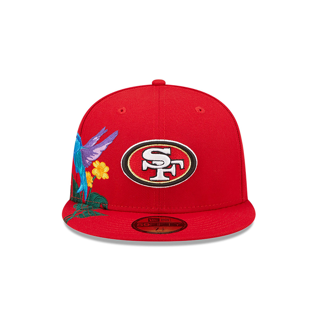 New Era San Francisco 49Ers Blooming 59Fifty Fitted Hat product image 2, provided for visual reference and product detail