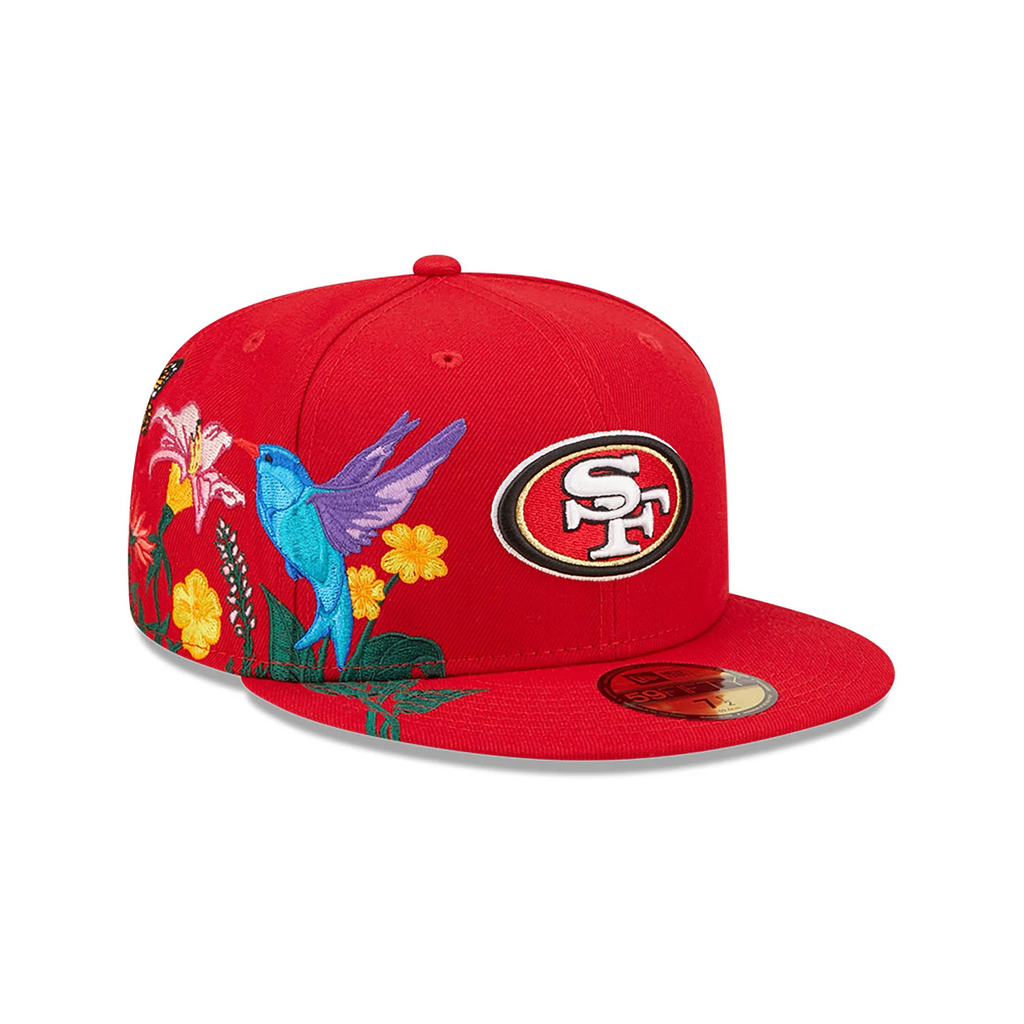 New Era San Francisco 49Ers Blooming 59Fifty Fitted Hat product image 1, provided for visual reference and product detail