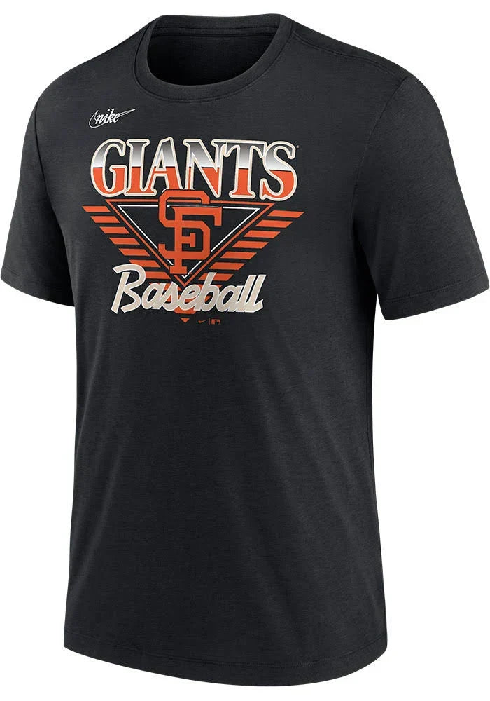 Nike Men San Francisco Giants Cooperstown Collection Rewind Performance T-Shirt product image 1, provided for visual