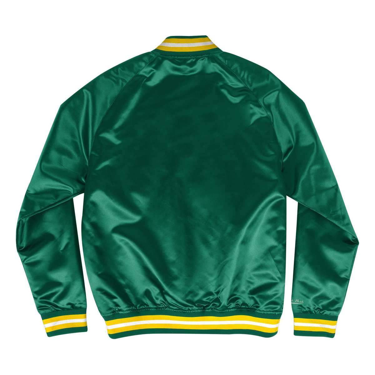 Mitchell & Ness Lightweight Satin Jacket Oakland Athletics product image 2, provided for visual reference and product detail