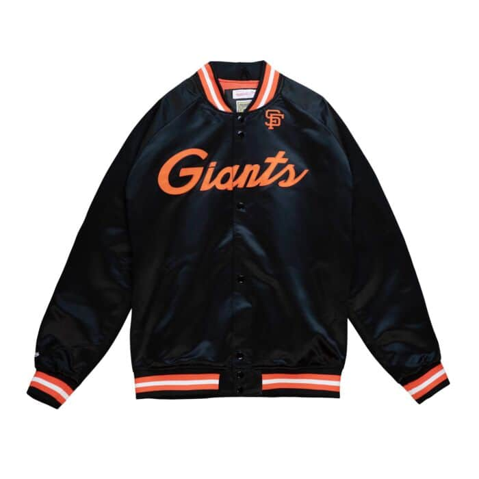 Lightweight Satin Jacket San Francisco Giants product image 1, provided for visual reference and product detail review