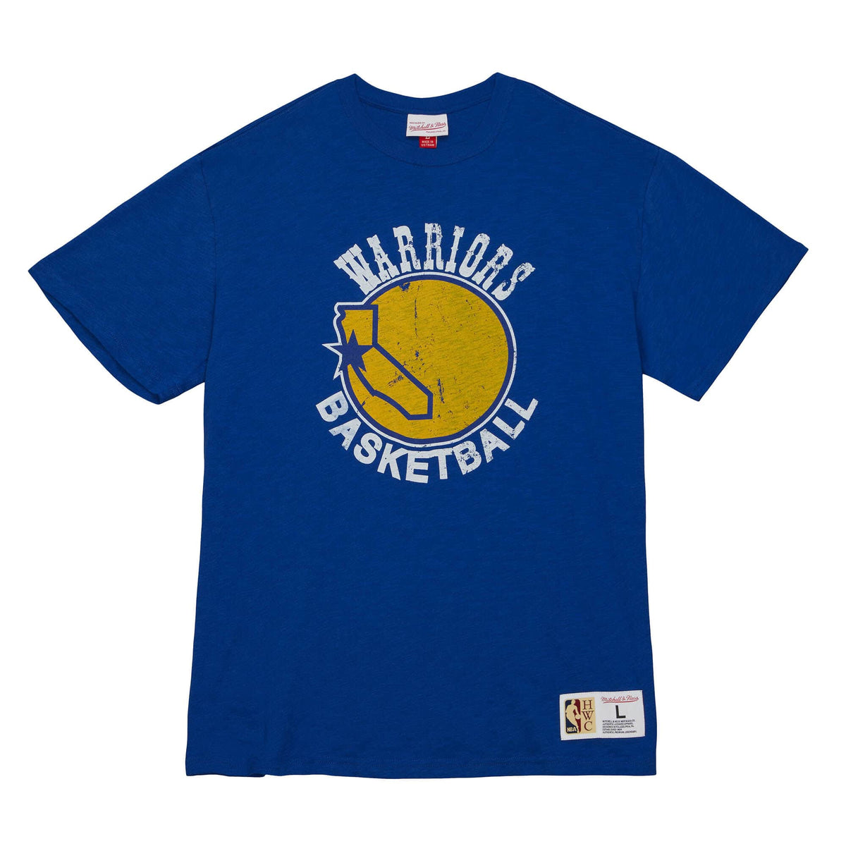 Mitchell & Ness Golden State Warriors Legendary Slub S/S T-Shirt product image 1, provided for visual reference and product