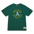 Mitchell & Ness Legendary Slub S/S T-Shirt Oakland Athletics product image 1, provided for visual reference and product