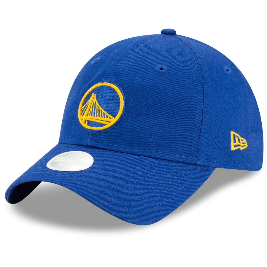 New Era Womens Golden State Warriors Core Classic 9Twenty Adjustable Hat-Royal product image 1, provided for visual