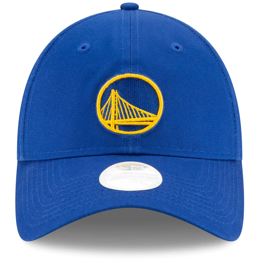 New Era Womens Golden State Warriors Core Classic 9Twenty Adjustable Hat-Royal product image 3, provided for visual
