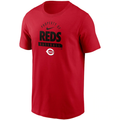 Nike Cincinnati Reds Primetime Property Of Practice T-Shirt - Red product image 1, provided for visual reference and product