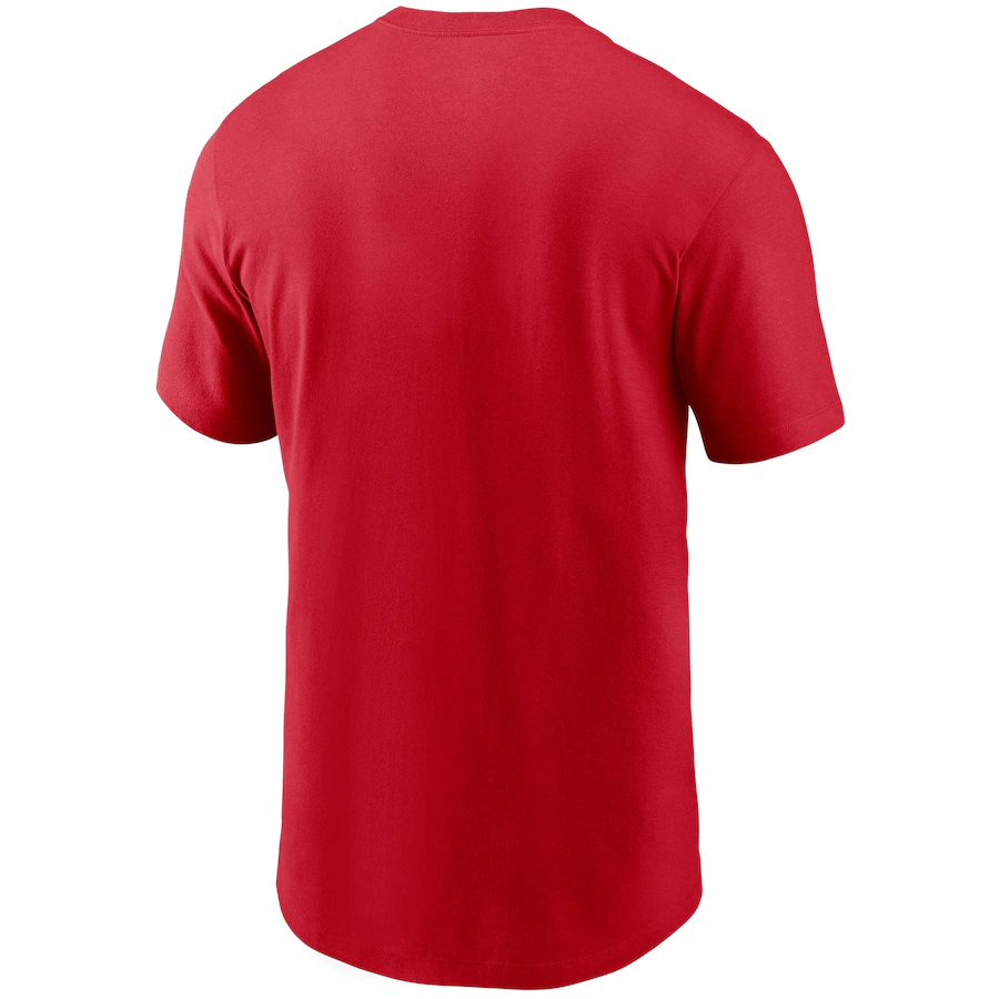Nike Cincinnati Reds Primetime Property Of Practice T-Shirt - Red product image 2, provided for visual reference and product