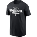 Nike Chicago White Sox Primetime Property Of Practice T-Shirt - Black product image 1, provided for visual reference and