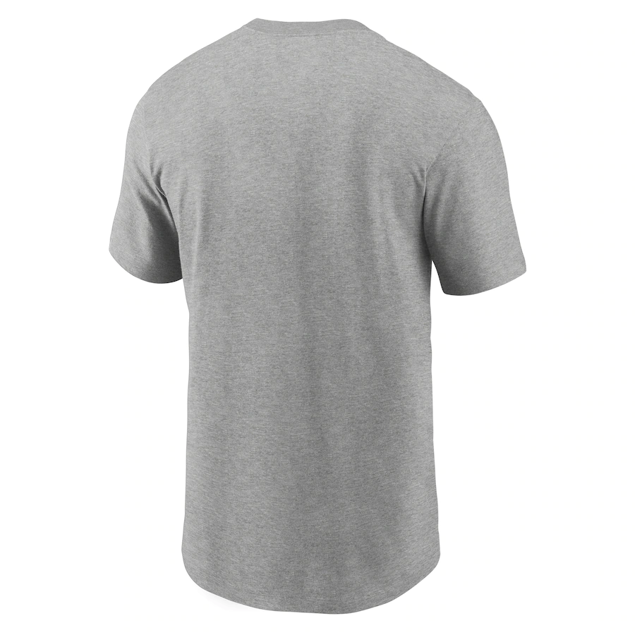 Nike Chicago Cubs Primetime Property Of Practice T-Shirt - Heathered Gray product image 2, provided for visual reference and