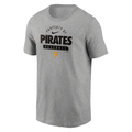 Nike Pittsburgh Pirates Primetime Property Of Practice T-Shirt - Heathered Gray product image 1, provided for visual