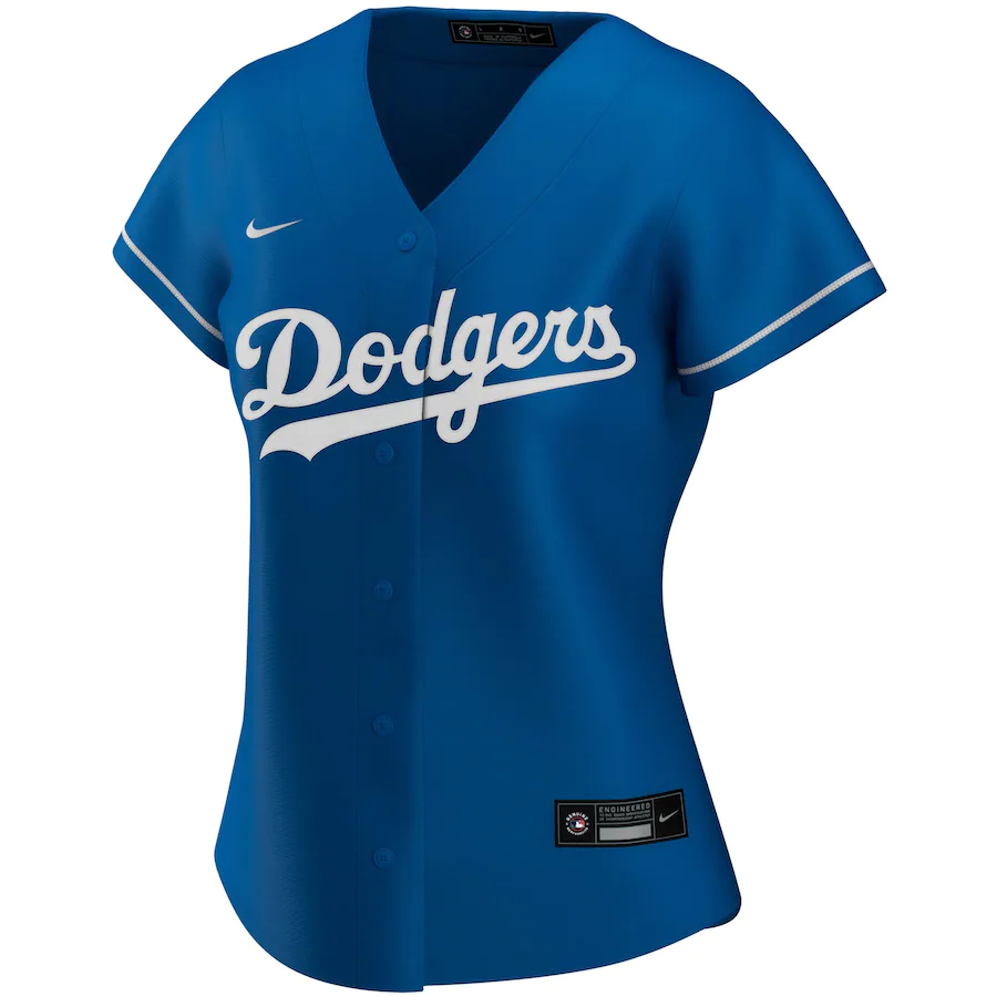 Nike Women Los Angeles Dodgers Alternate Replica Team Jersey - Royal product image 1, provided for visual reference and