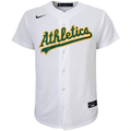 Nike Youth Oakland Athletics Home Replica Team Jersey–White product image 1, provided for visual reference and product
