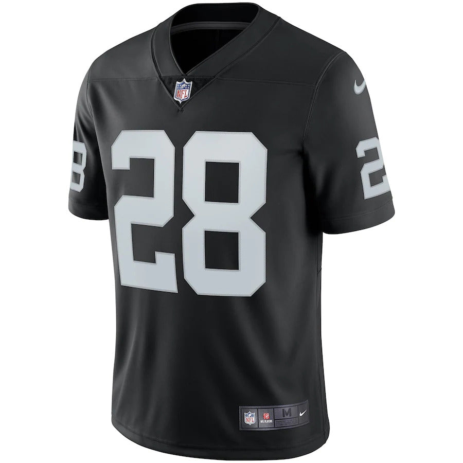Las Vegas Raiders Josh Jacobs Nike Men Vapor Untouchable Limited Player Jersey - Black product image 1, provided for visual