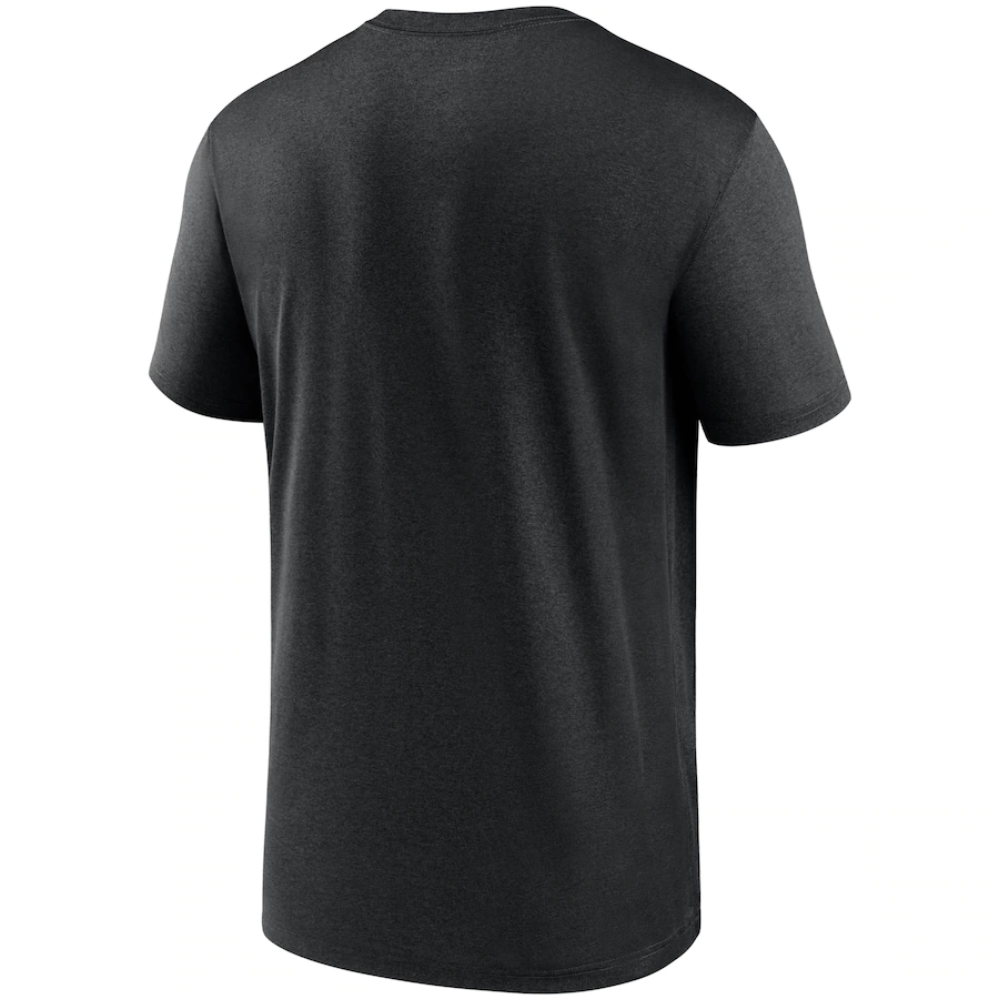 Nike Las Vegas Raiders Legend Microtype Performance T-Shirt - Black product image 2, provided for visual reference and