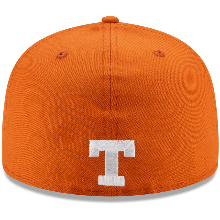 NEW ERA Texas Longhorns Basic 59FIFTY Team Fitted Hat - Texas Orange product image 4, provided for visual reference and
