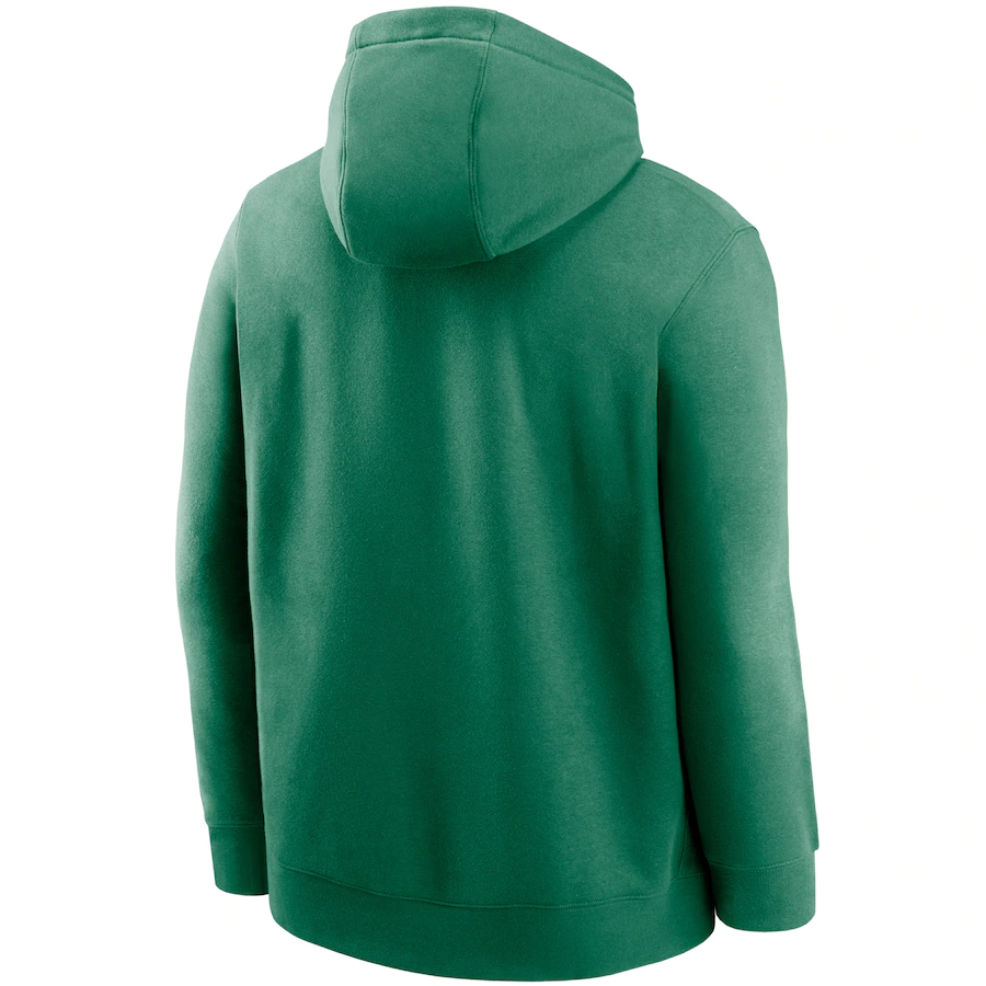 Nike Oakland Athletics Cooperstown Collection Logo Club Pullover Hoodie - Green product image 2, provided for visual