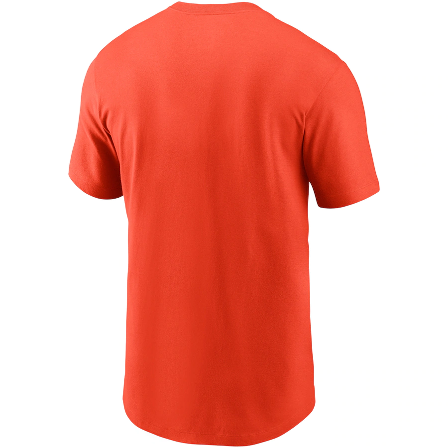 Nike San Francisco Giants Cooperstown Collection Rewind Arch T-Shirt - Orange product image 2, provided for visual reference